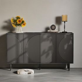 Buffet Cabinet Sideboard with Storage, Modern Sideboard Buffet Table