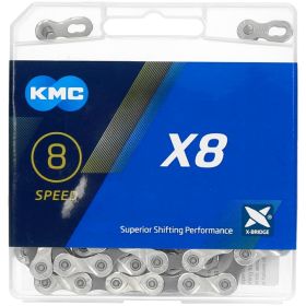 KMC X8 116 Links 8 Speed Bicycle Chain